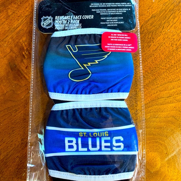 NHL Other - St.Louis Blue Hockey, Youth Face Masks